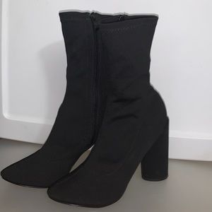 New, Black Sock Boots!